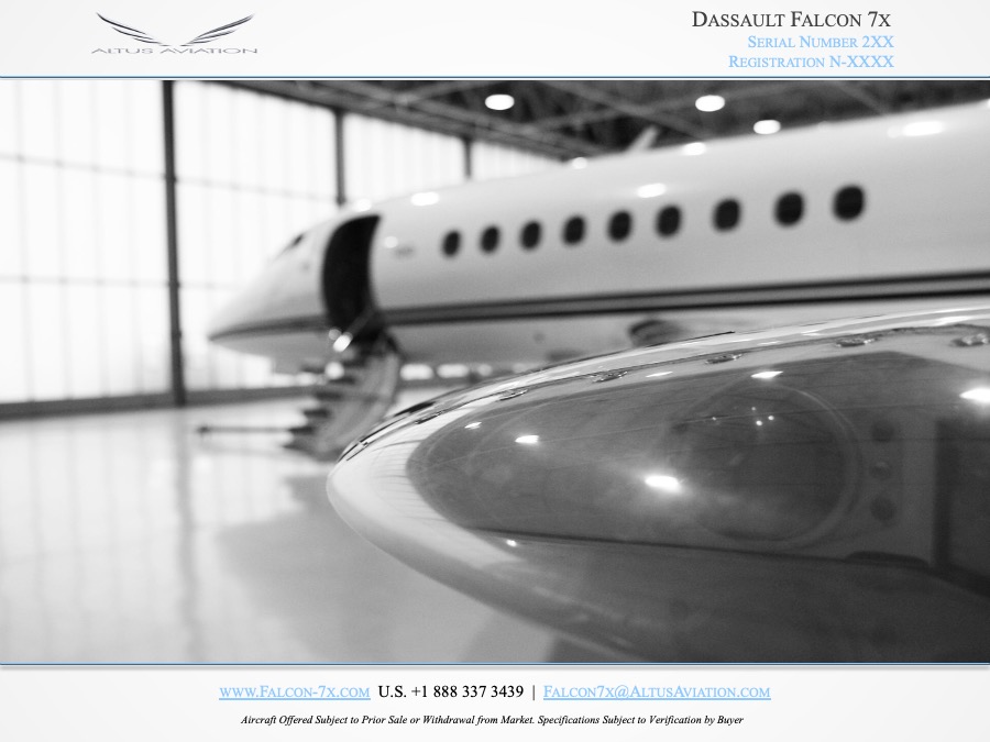 Dassault Falcon 7x Specification P10