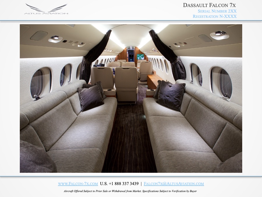 Dassault Falcon 7x Specification P4