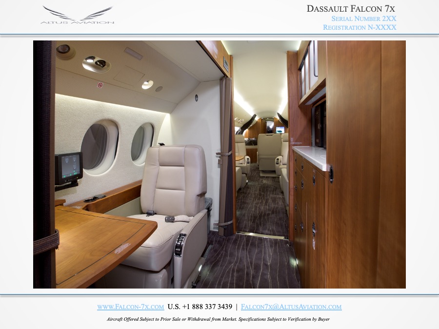 Dassault Falcon 7x Specification P7